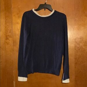 White Crew Neck Sweater